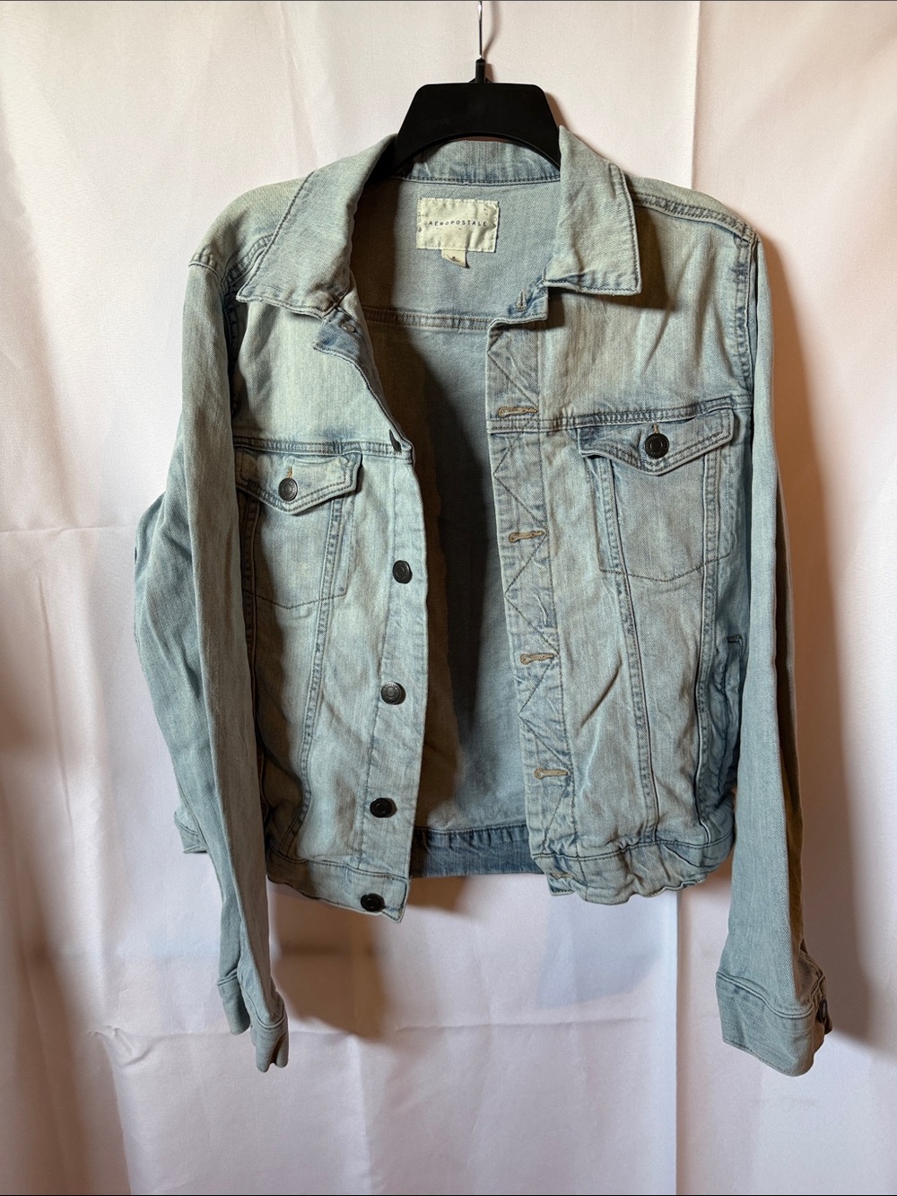 Light Blue Women’s Denim Jacket - Classic Casual Coat